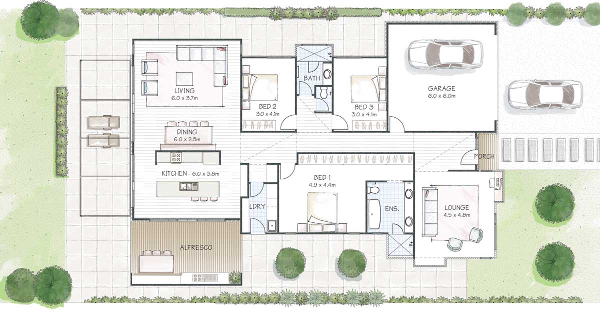 Lautrec 250 Seaford heights Floorplan